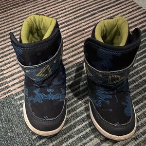 Kids Blue and Green Shoes